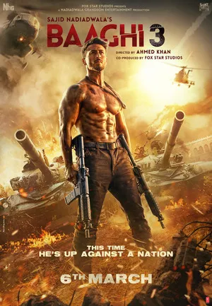 Baaghi 3 2020 Hindi WEB-DL 720p - 480p - 1080p Movie Poster