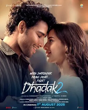 Dhadak 2 2025 Hindi Audio WEB-DL 720p - 480p - 1080p Movie Poster