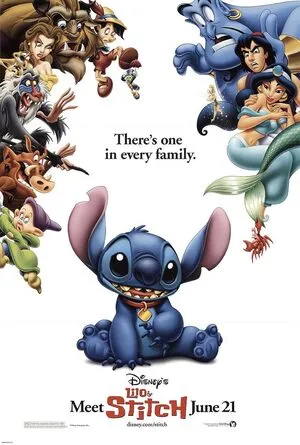 Lilo & Stitch 2002 Hindi Dual Audio WEB-DL 720p - 480p - 1080p Movie Poster