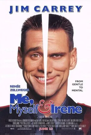 Me, Myself & Irene 2000 Hindi Dual Audio WEB-DL 720p - 480p - 1080p Movie Poster