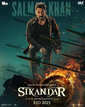 Sikandar 2025 Hindi WEB-DL 720p - 480p - 1080p Movie Poster