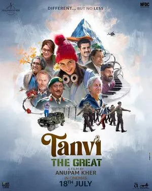 Tanvi: The Great 2025 Hindi WEB-DL 720p - 480p - 1080p Movie Poster