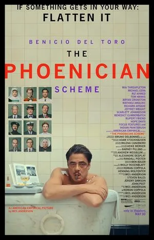 The Phoenician Scheme 2025 Hindi Dual Audio WEB-DL 720p - 480p - 1080p Movie Poster