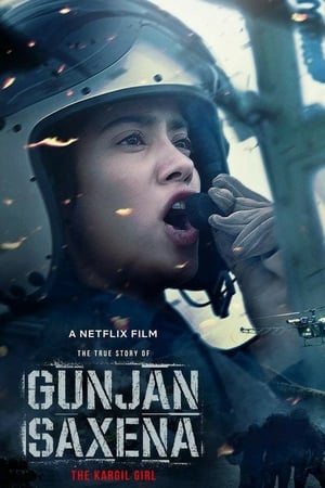 Gunjan Saxena The Kargil Girl 2020 Hindi Movie 480p HDRip - [300MB] Movie Poster